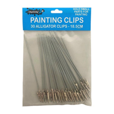 Icky Sticky Alligator Metal Clips (30 pack)